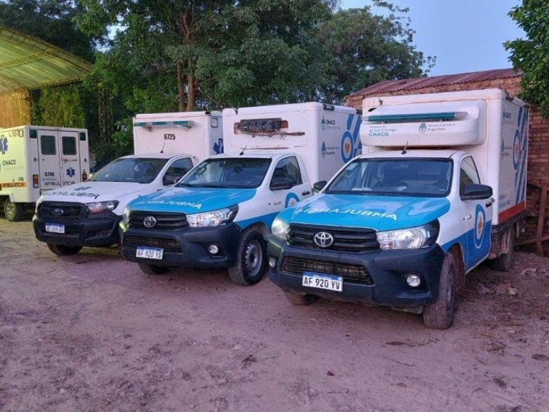 Ambulancias renovadas con service completo para Pompeya, El Espinillo, El Sauzalito y Miraflores