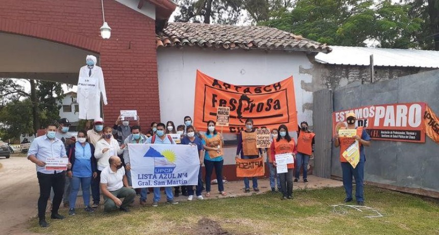 Aumentan las protestas de trabajadores de salud p&uacute;blica por el reclamo salarial