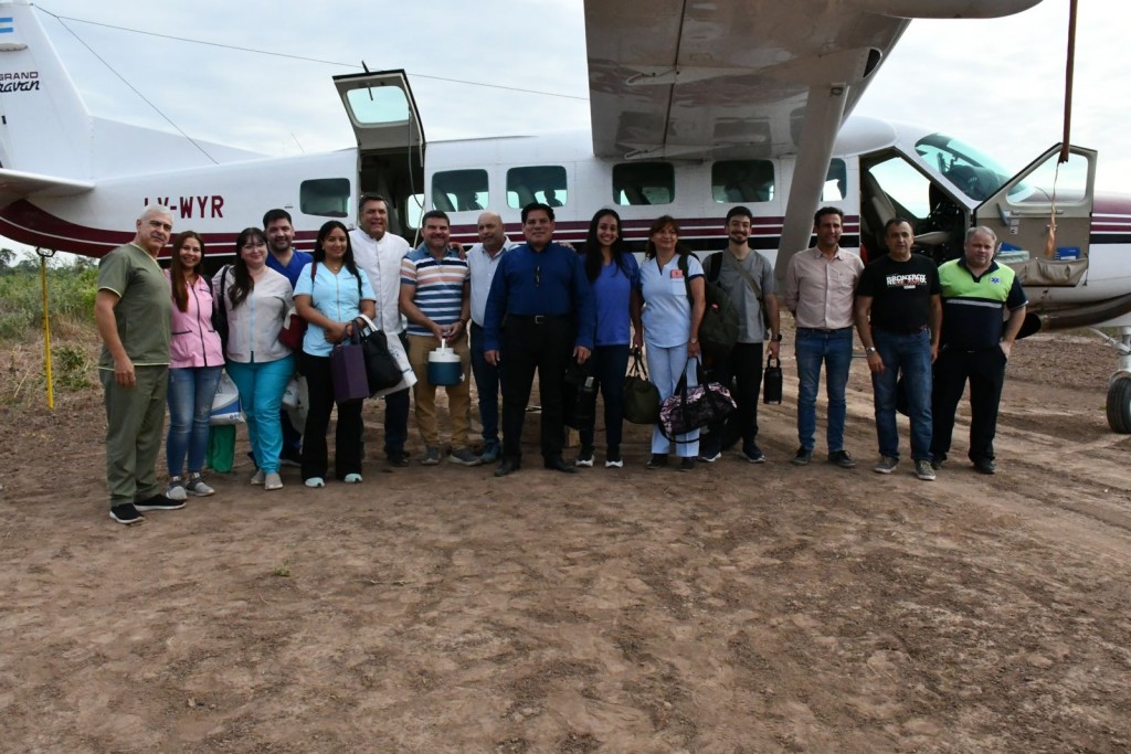 Hospital rural de Pompeya: Salud puso en marcha el operativo de abordaje territorial en El Impenetrable