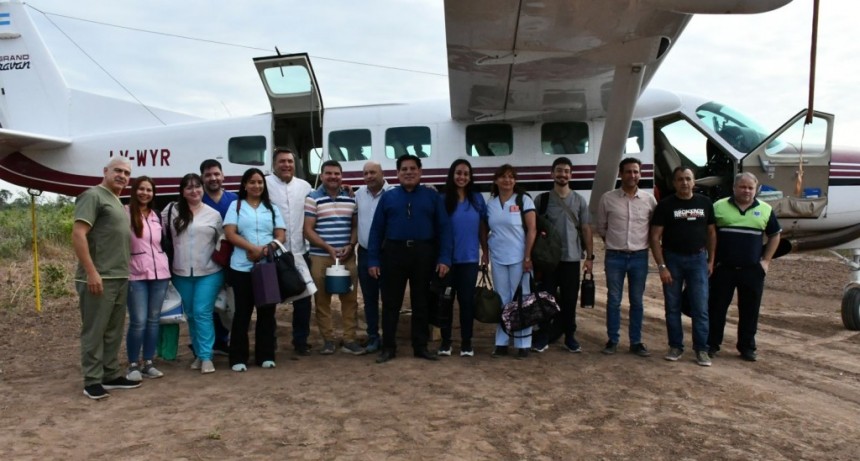 Hospital rural de Pompeya: Salud puso en marcha el operativo de abordaje territorial en El Impenetrable
