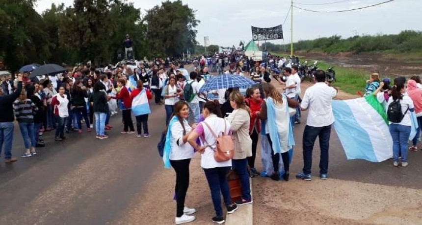 Alto acatamiento al paro nacional con movilizaci&oacute;n contra el ajuste
