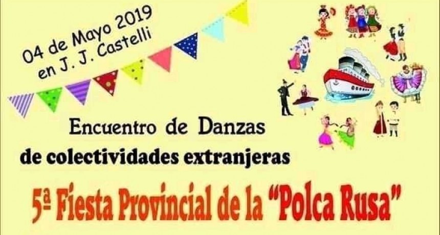 SUSPENDIDA!! 5&ordm; fiesta de la polca Rusa, encuentro de danzas y colectividades