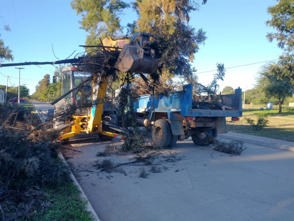 La municipalidad realizó operativo integral en Zaparinqui