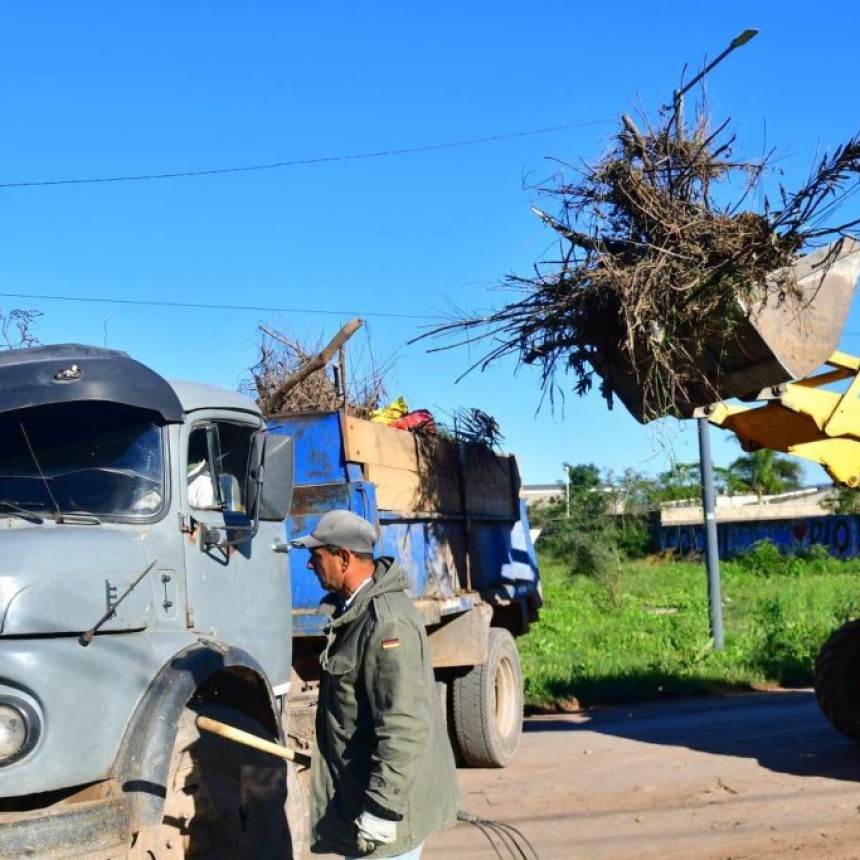 La Municipalidad avanza con el operativo de descacharrado y remoci&oacute;n de ramas de poda seg&uacute;n el cronograma