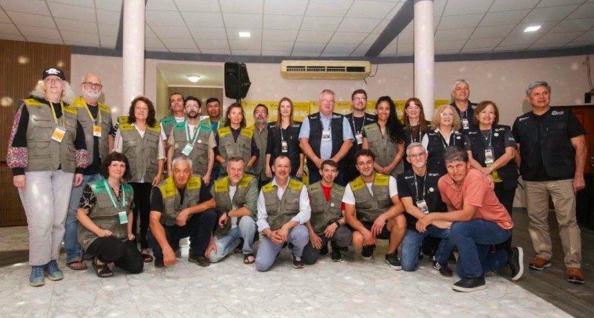 EMOTIVO RECIBIMIENTO A LOS ESCULTORES DE LA BIENAL DEL IMPENETRABLE 2026