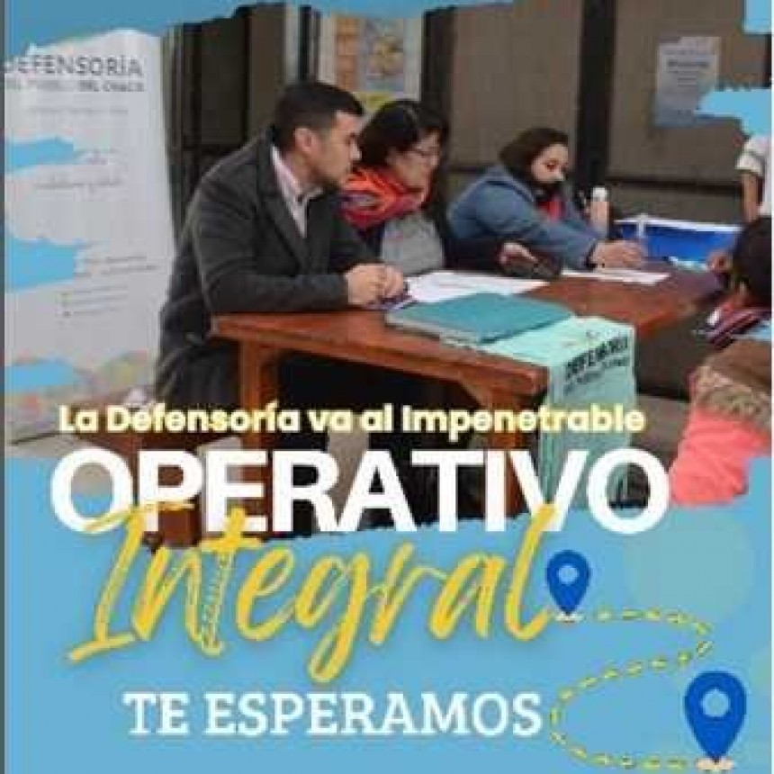 Operativo integral en Misi&oacute;n Nueva Pompeya y Comandancia Frias