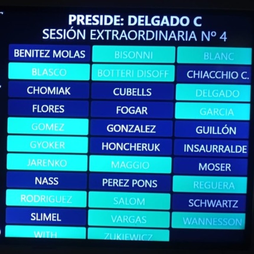 En sesi&oacute;n extraordinaria, el Parlamento chaque&ntilde;o suspendi&oacute; por un a&ntilde;o las elecciones PASO