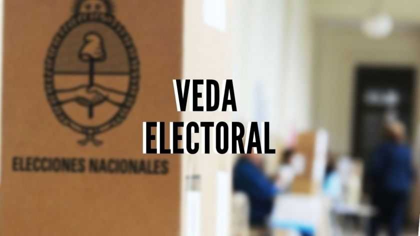 Comenzó la veda electoral para las elecciones que se realizarán el domingo en todo el país