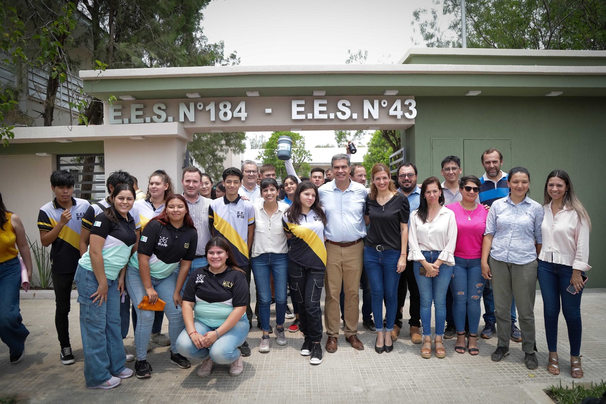Castelli: la Escuela Secundaria Nº 184 ya cuenta con su edificio totalmente refaccionado