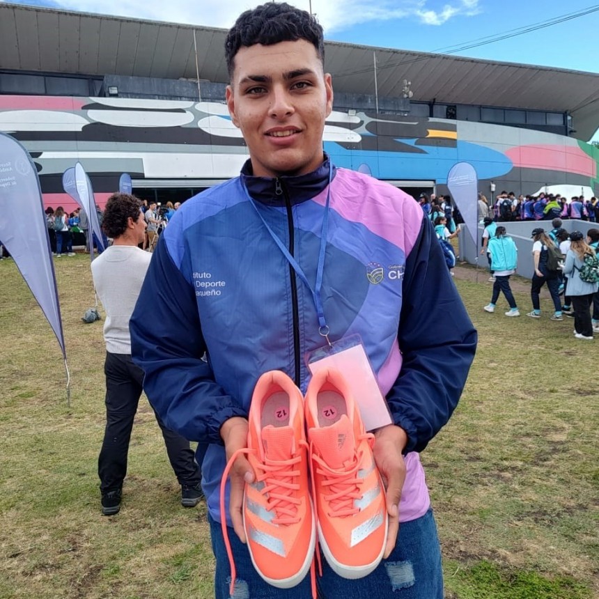 Lautaro Rivero lleg&oacute; a los juegos Evita nacional gracias a la ayuda solidaria