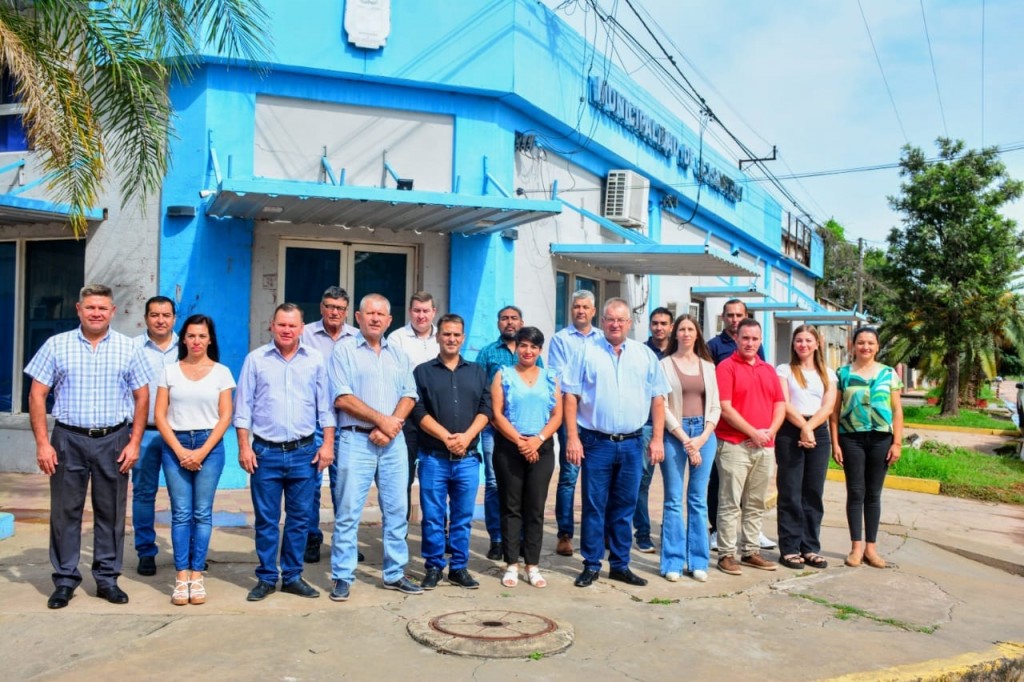 Pio Oscar Sander encabezó reunión con los miembros de su equipo de gestión 2023-2027