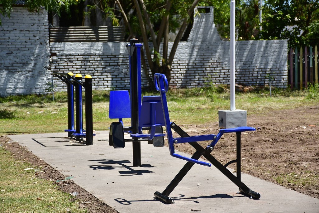 Avanza la puesta en valor de la plazoleta del Barrio Obrero