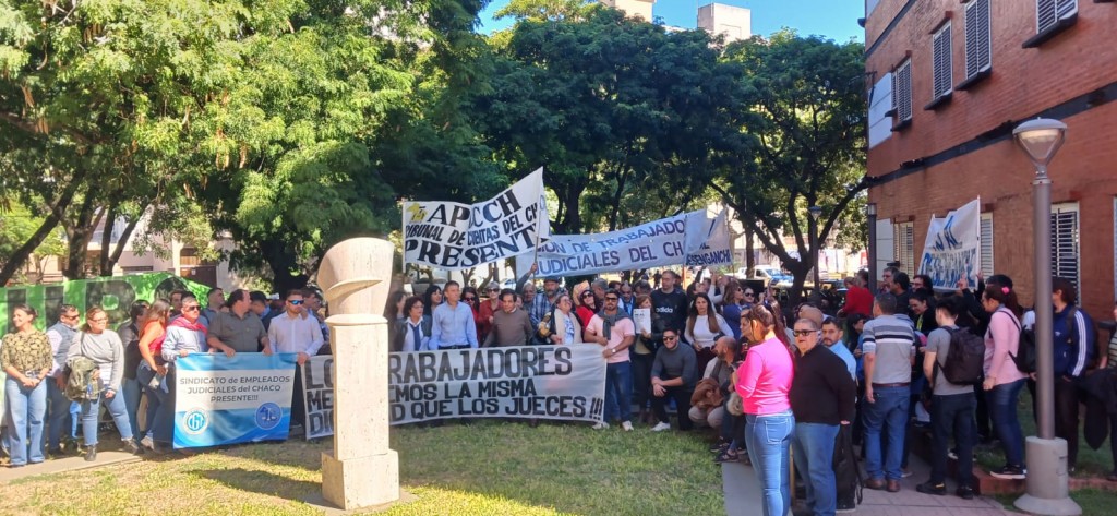 Gremios judiciales destacaron el alto acatamiento al paro contra el desenganche
