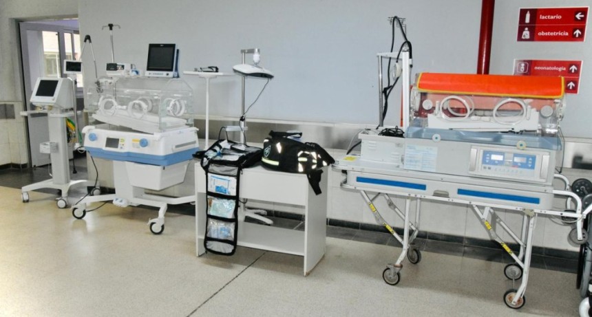 El servicio de Neonatolog&iacute;a del Hospital del Bicentenario de Castelli recibi� nuevo equipamiento