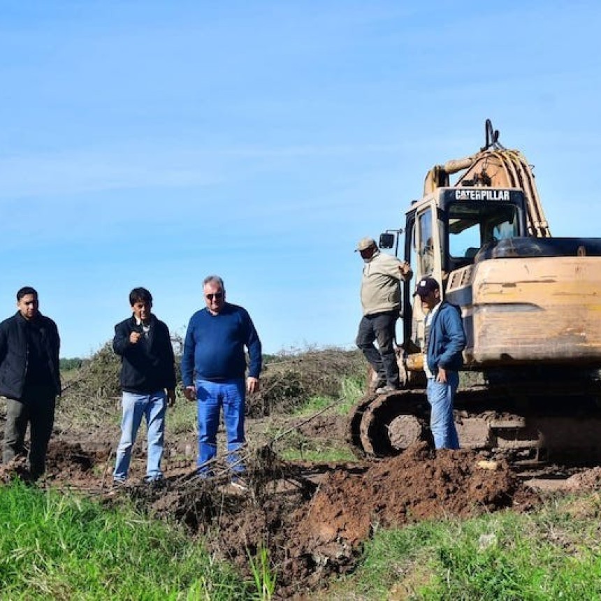 Castelli avanza con el Programa Integral de Canalizaci&oacute;n para la prevenci&oacute;n de inundaciones